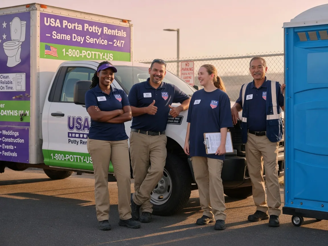 Porta Potty Rental company in Raymond, WA